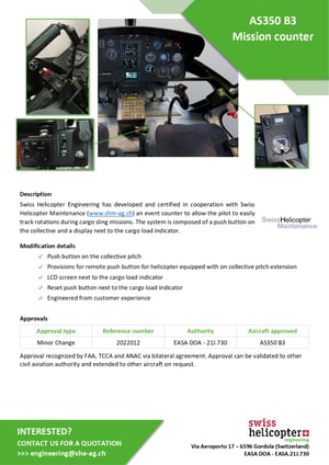AS350 - Mission counter - Flyer