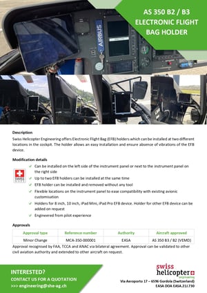 SHE-SLS-A009-F_A - AS350 - EFB Holder