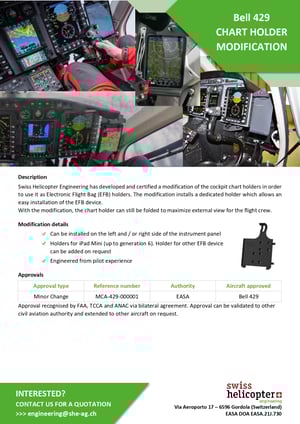 SHE-SLS-G001-F_A - Bell 429 - Chart holder modification