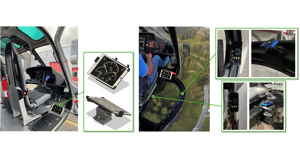 Airbus AS350 - FLI Repeater Mounts